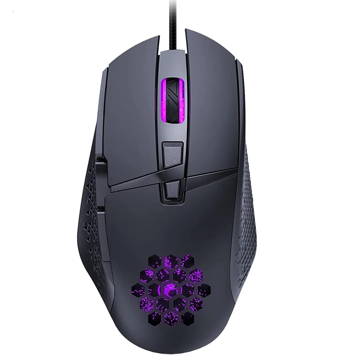 SMA SMA USB Wired Gaming Mouse 7200 DPI 8 Buttons Black 1.8m — product photo