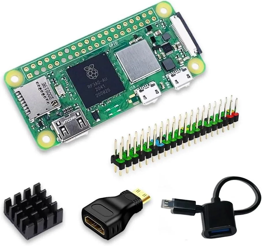 MCDODO MCDODO Raspberry Pi Zero 2 W Basic Kit development board with Aluminum Heatsink — foto produk