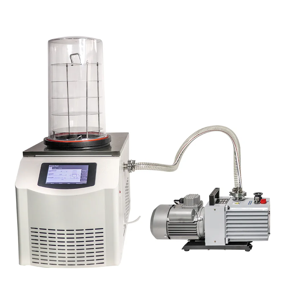 HNZXIB HNZXIB 10N-60A Vacuum Freeze Dryer 1.5L -60°C 850W 110/220V — product photo