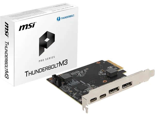 MSI MSI ThunderboltM3 PCI Express to Thunderbolt expansion card — Produktfoto