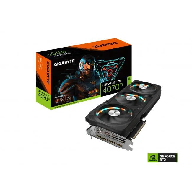 GIGABYTE GIGABYTE GeForce RTX 4070 Ti Gaming OC 12 GB graphics card — product photo
