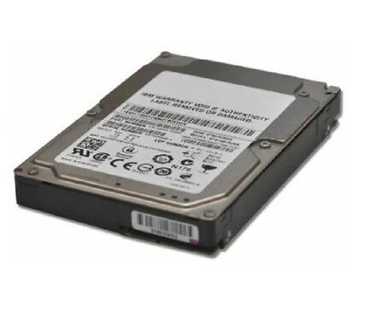 Silver 2.5-inch internal hard drive, .6 inch height, SAS connector visible