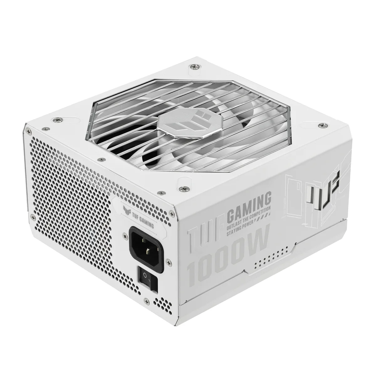 ASUS ASUS TUF-GAMING-1000G-WHITE 1000W 80 Plus Gold power supply — product photo