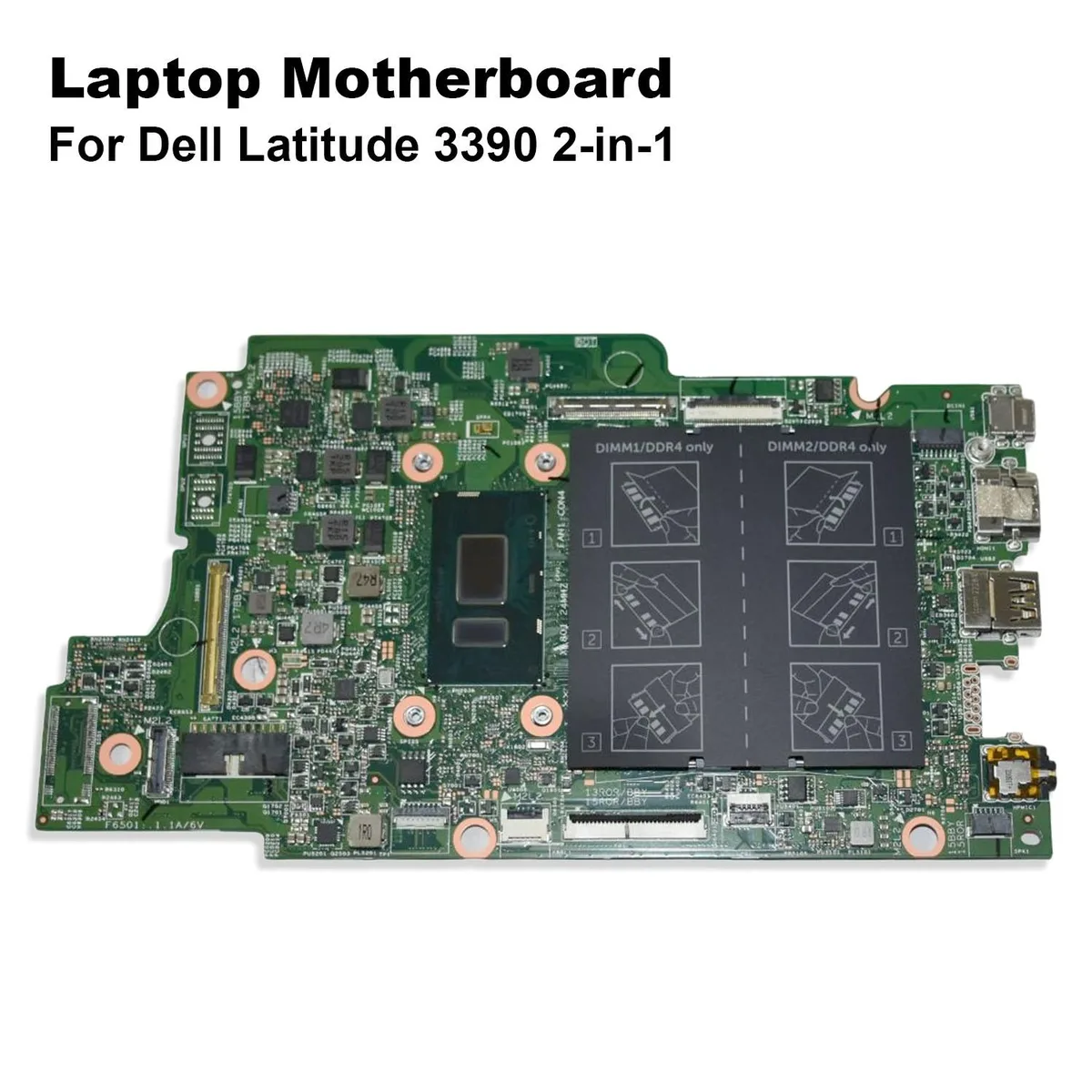 DELL DELL Latitude 3390 2-in-1 Motherboard Intel Core i3-8130U DDR4 G1MGM — product photo