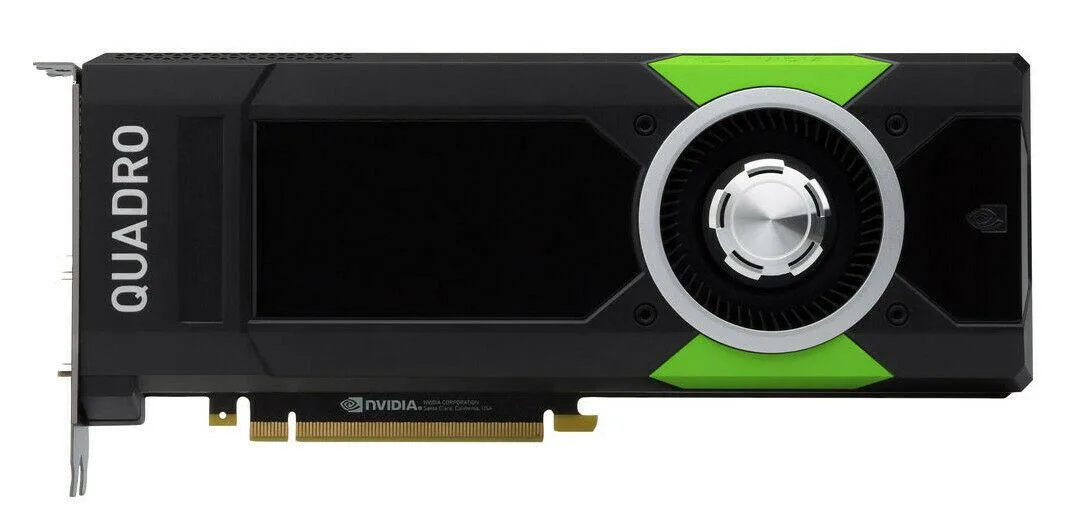 Fujitsu Fujitsu 5.1 Nvidia Quadro P5000 16GB GDDR5X workstation graphics card — photo du produit
