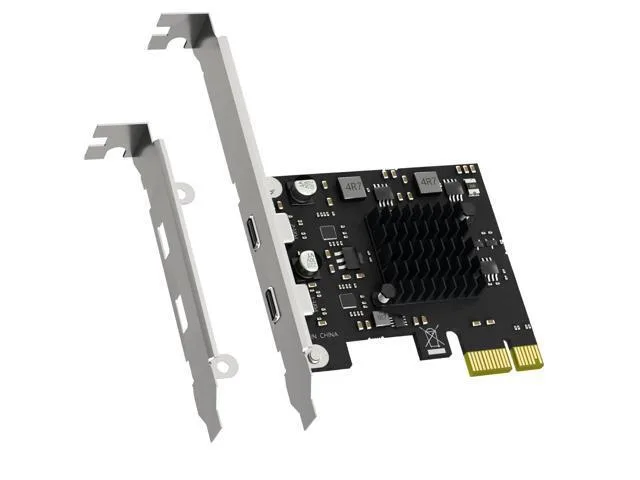 LORDWORLD LORDWORLD USB 3.1 Gen2 2-Port 10Gb PCIe x1 Expansion Card — tuotekuva