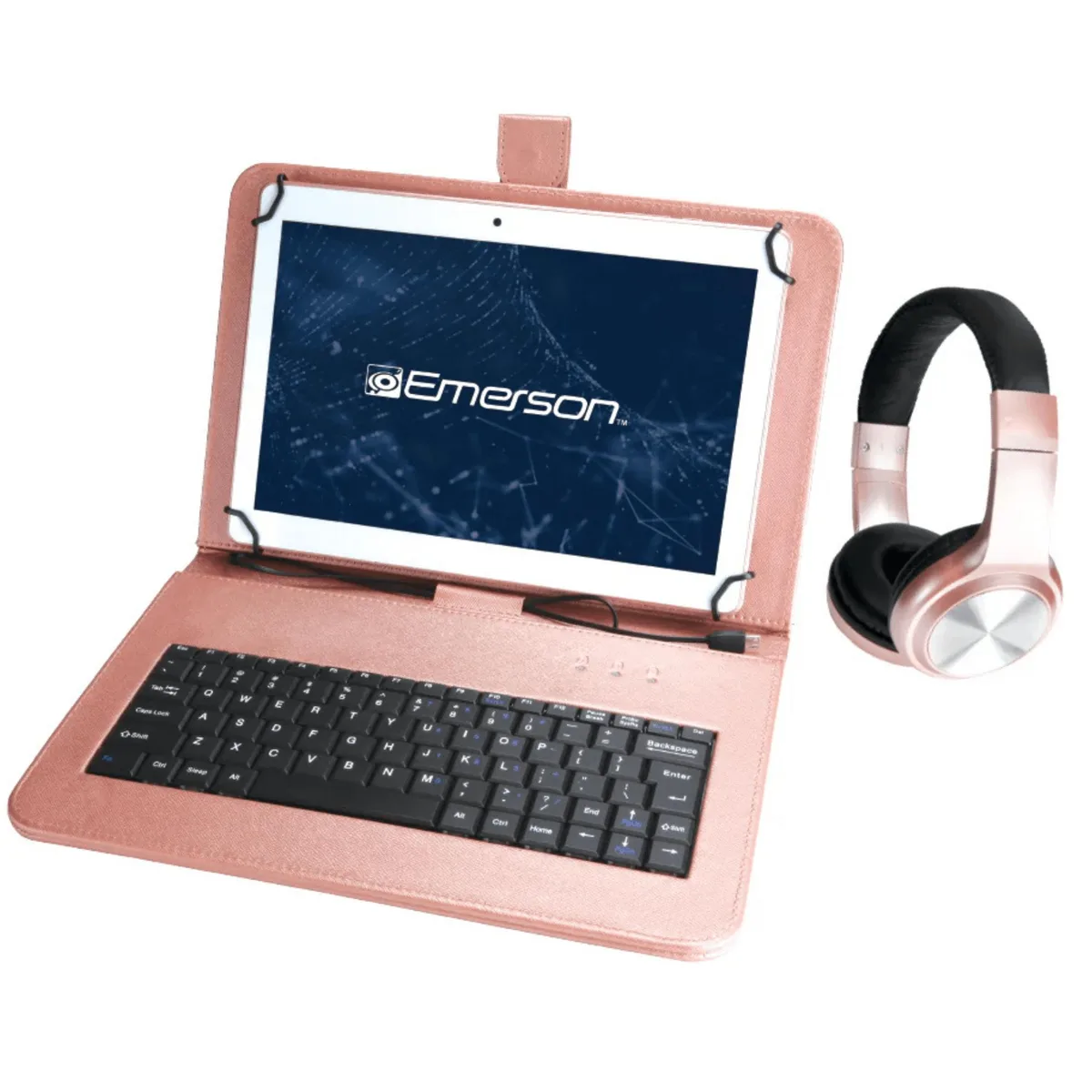Emerson Emerson EID-1050-RG 10.1" Tablet Combo Rose Gold — toote foto