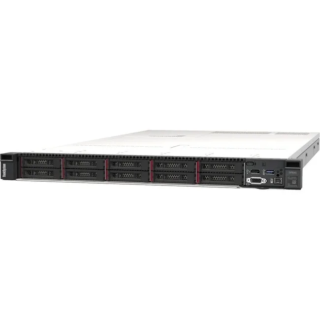 Lenovo Lenovo ThinkSystem SR645 1U rack server 1×EPYC 7262 3.20 GHz 16 GB 25 GbE 7D2XA016NA — снимка на продукта