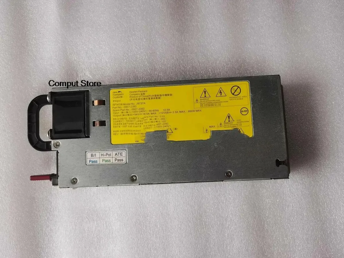 KHACHIMO KHACHIMO X332 Server 1050W/950W Power Supply J9737A 0957-2392 — product photo