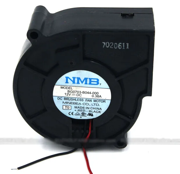 OEM Industries OEM Industries BG0703-B044-000 75mm centrifugal blower 12V 0.38A 2-wire CPU cooler — product photo