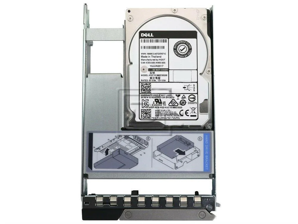 DELL DELL 400-ATJM 1.2TB 3.5" 10000 RPM SAS internal hard drive — 商品写真