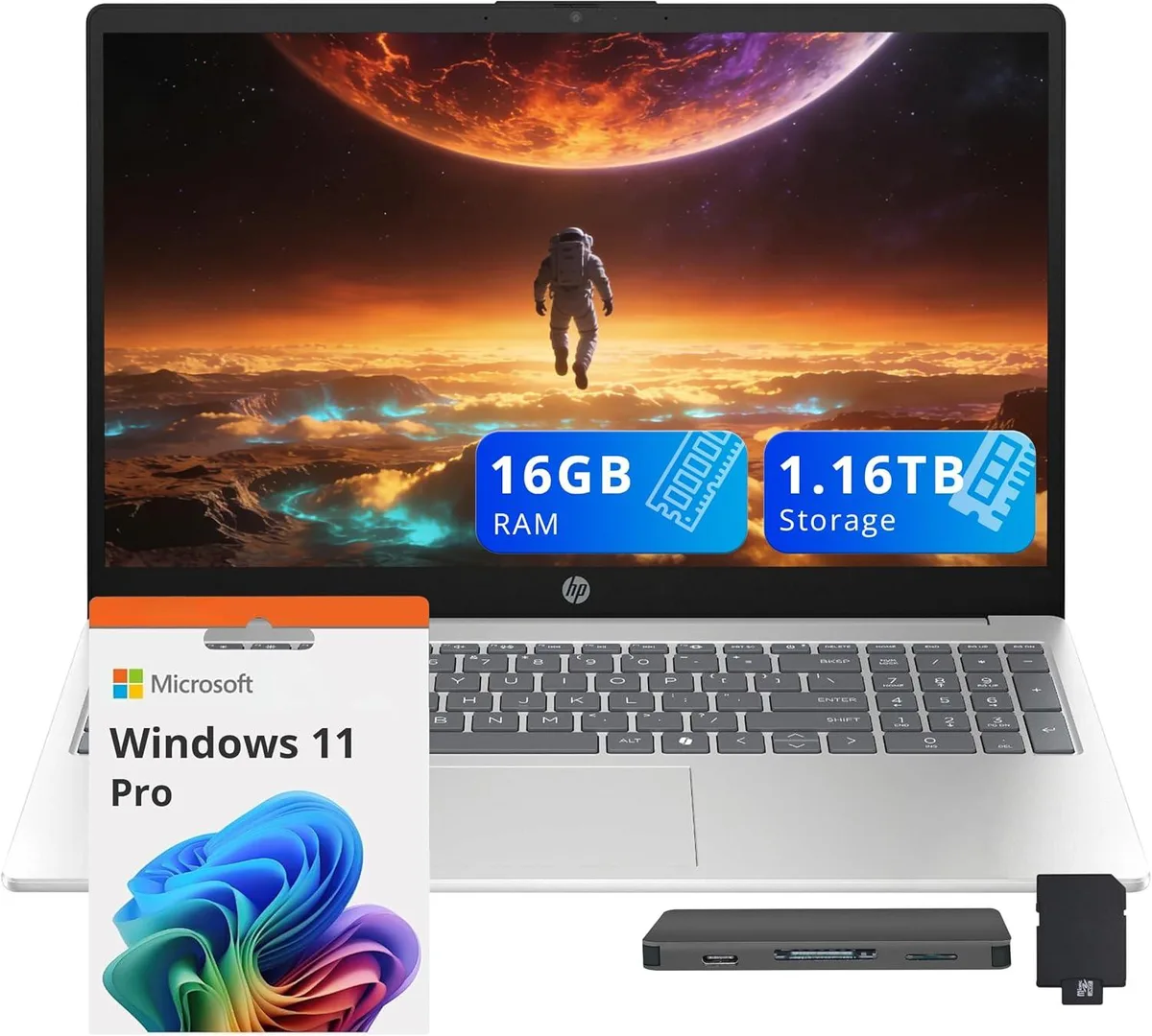 HP HP business laptop 15.6" HD Intel Core i5-1334U 16GB DDR4 1TB SSD 160GB dock Silver — foto del producto