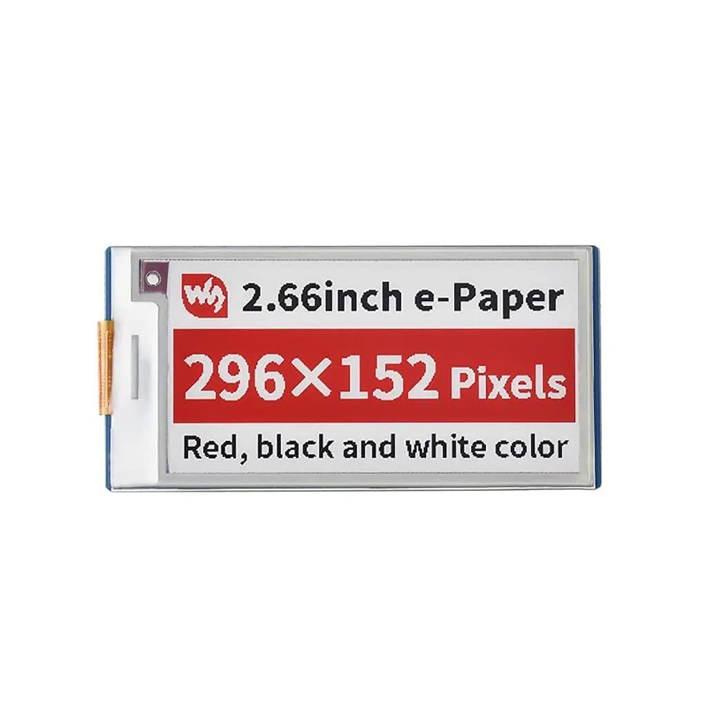 LORDWORLD LORDWORLD 2.66inch E-Paper Display Module (B) 296×152 — foto produk