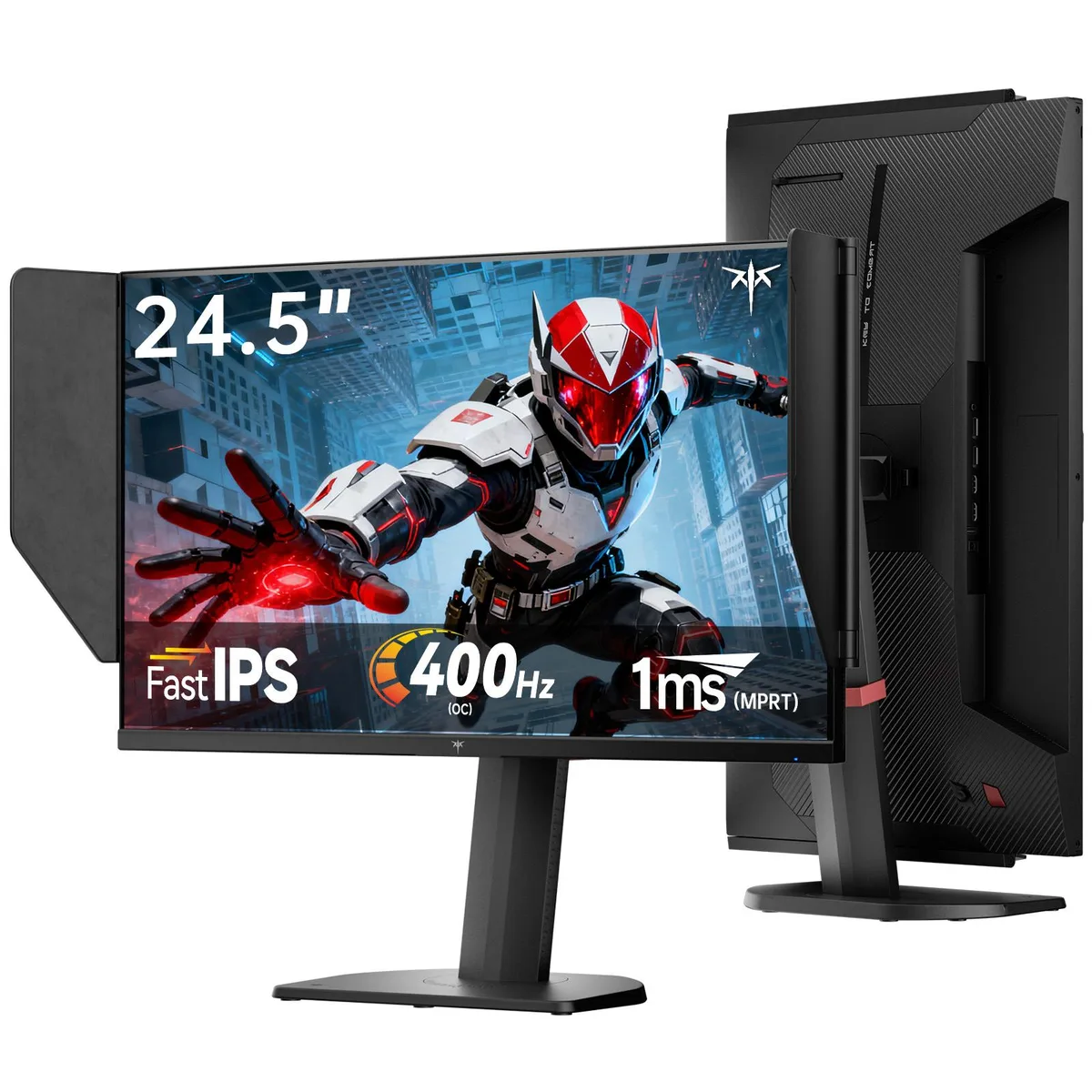 KTC KTC 25M2 Pro 400Hz 24.5" Fast IPS gaming monitor with shielding hood — photo du produit