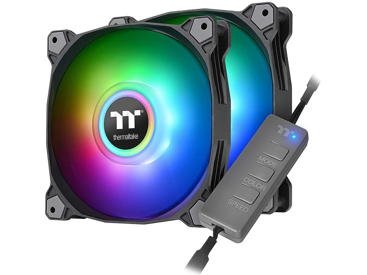 Thermaltake Thermaltake Pure Duo 12 ARGB 120mm 2-pack CL-F115-PL12SW-B — 제품 사진