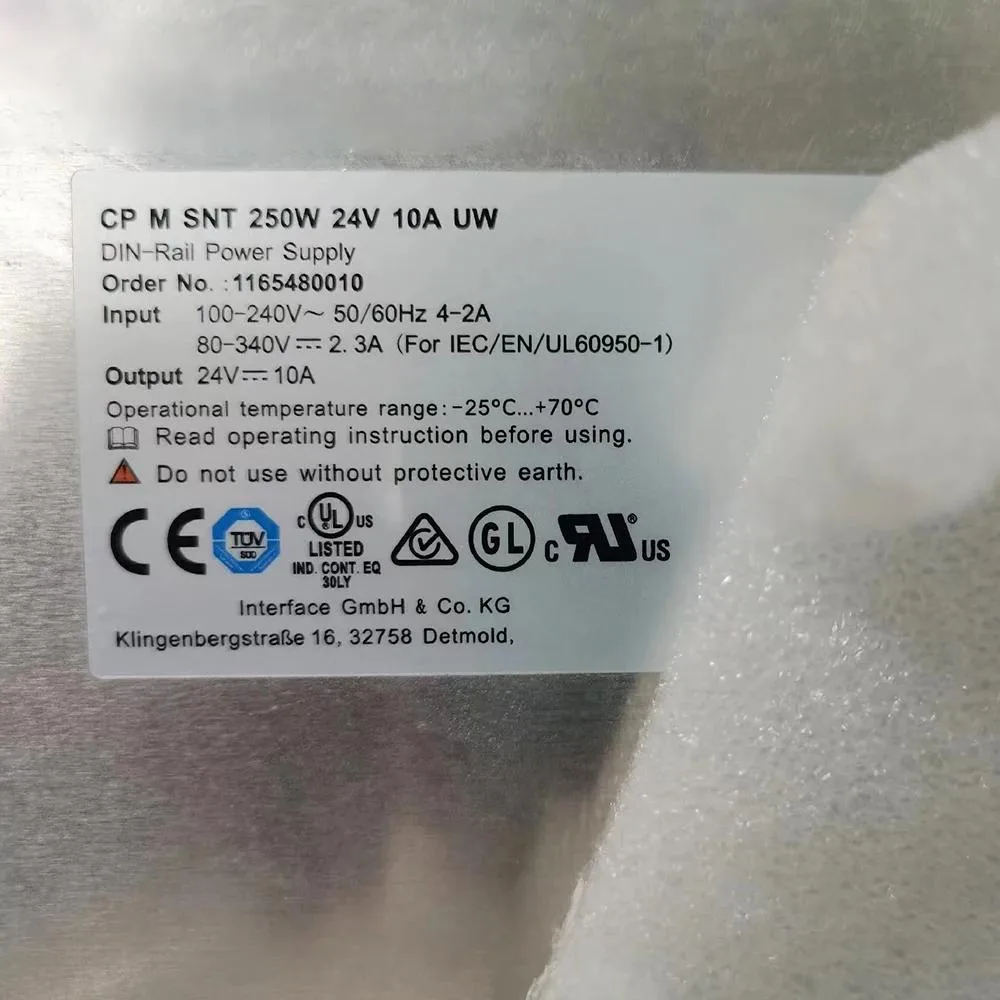 KHACHIMO ATX power supply unit 250W 24V 10AUW model 1165480010