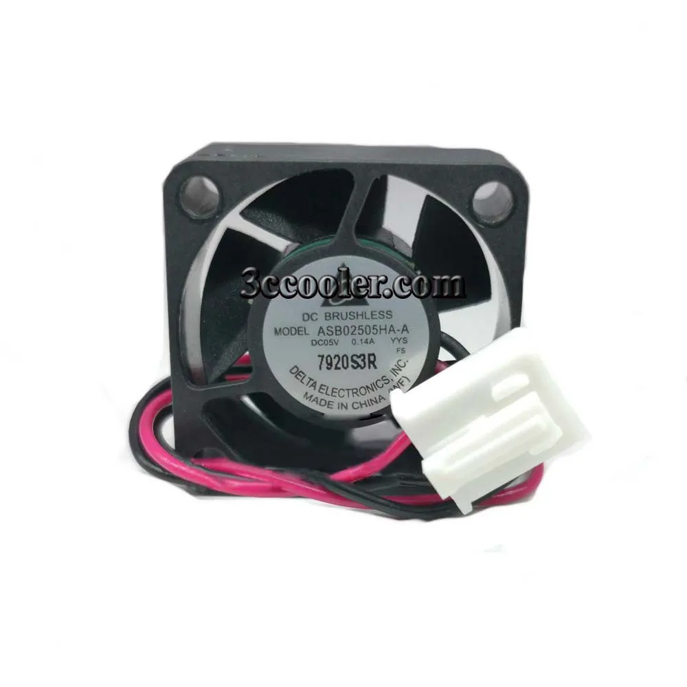 Zyvpee Zyvpee Delta 2510 ASB02505HA-A 5V 0.14A 2 Wires case fan — foto produk
