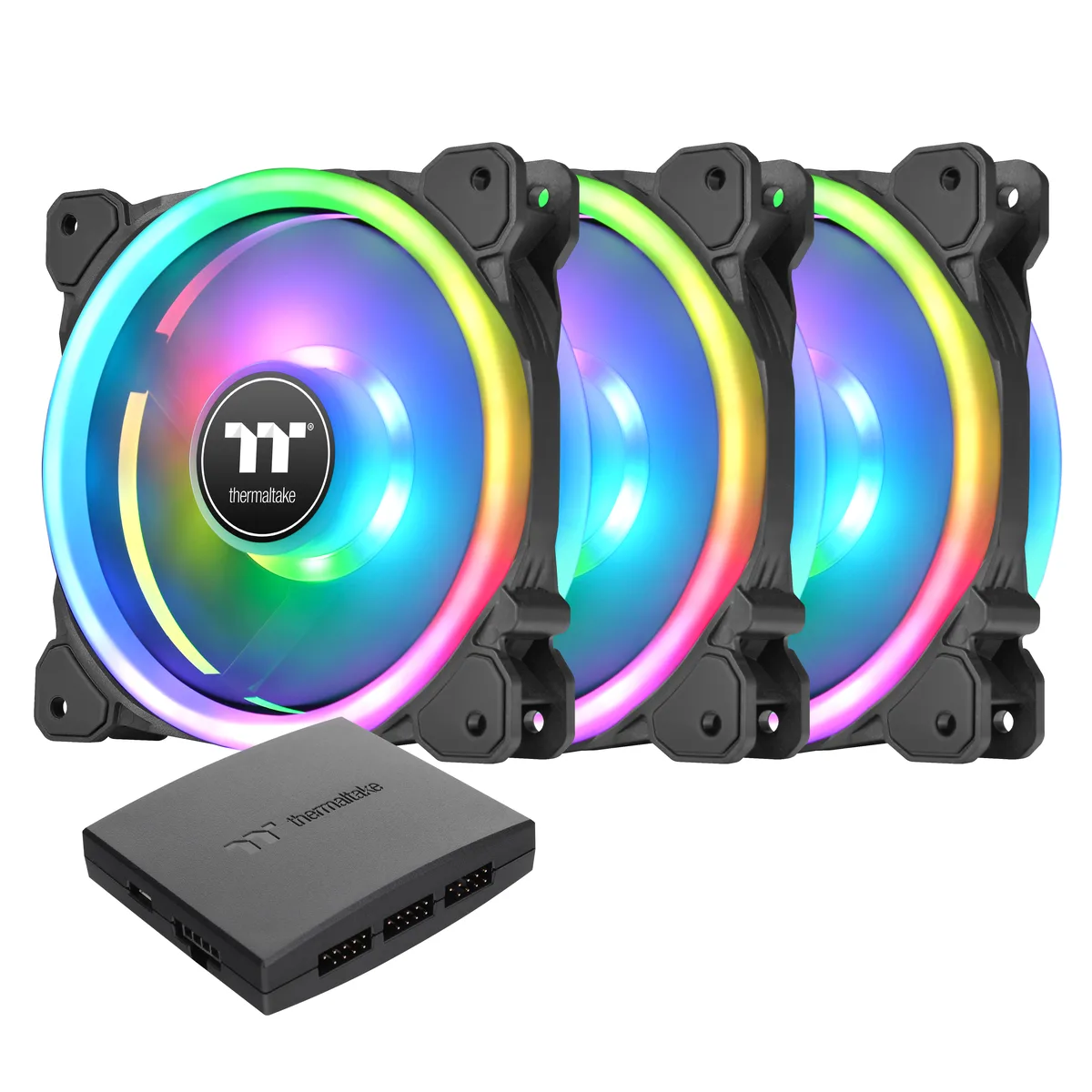 Thermaltake Thermaltake SWAFAN 14 RGB 3-pack 140mm 2000 RPM CL-F138-PL14SW-A — productfoto