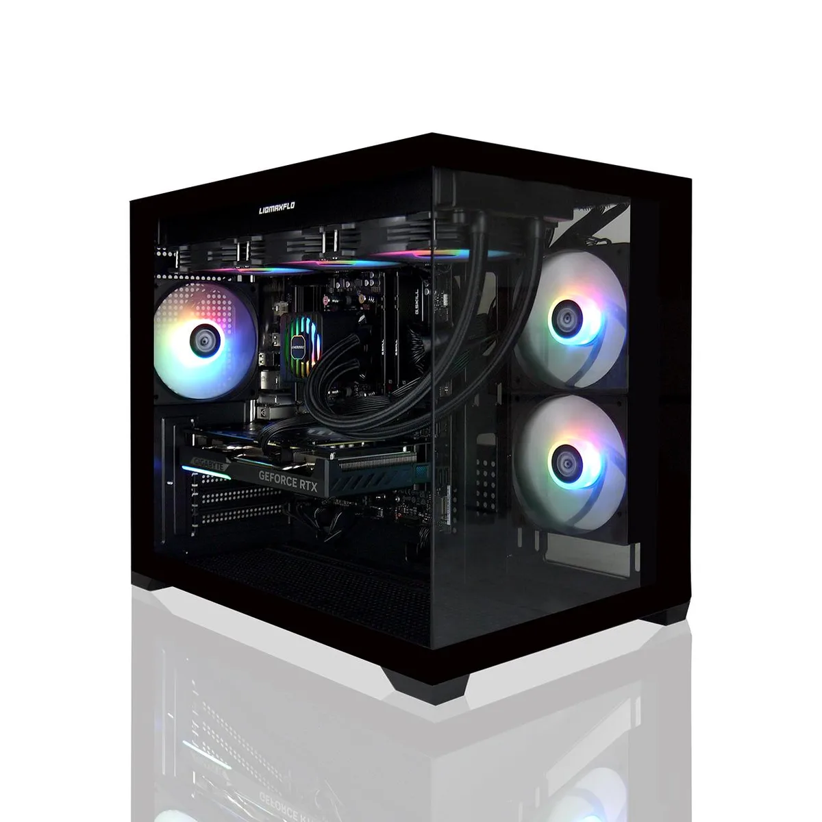AVGPC AVGPC AV-Hellfire-96X-5070-16 gaming PC Ryzen 5 9600X RTX 5070 12GB 16GB DDR5 1TB NVME — product photo