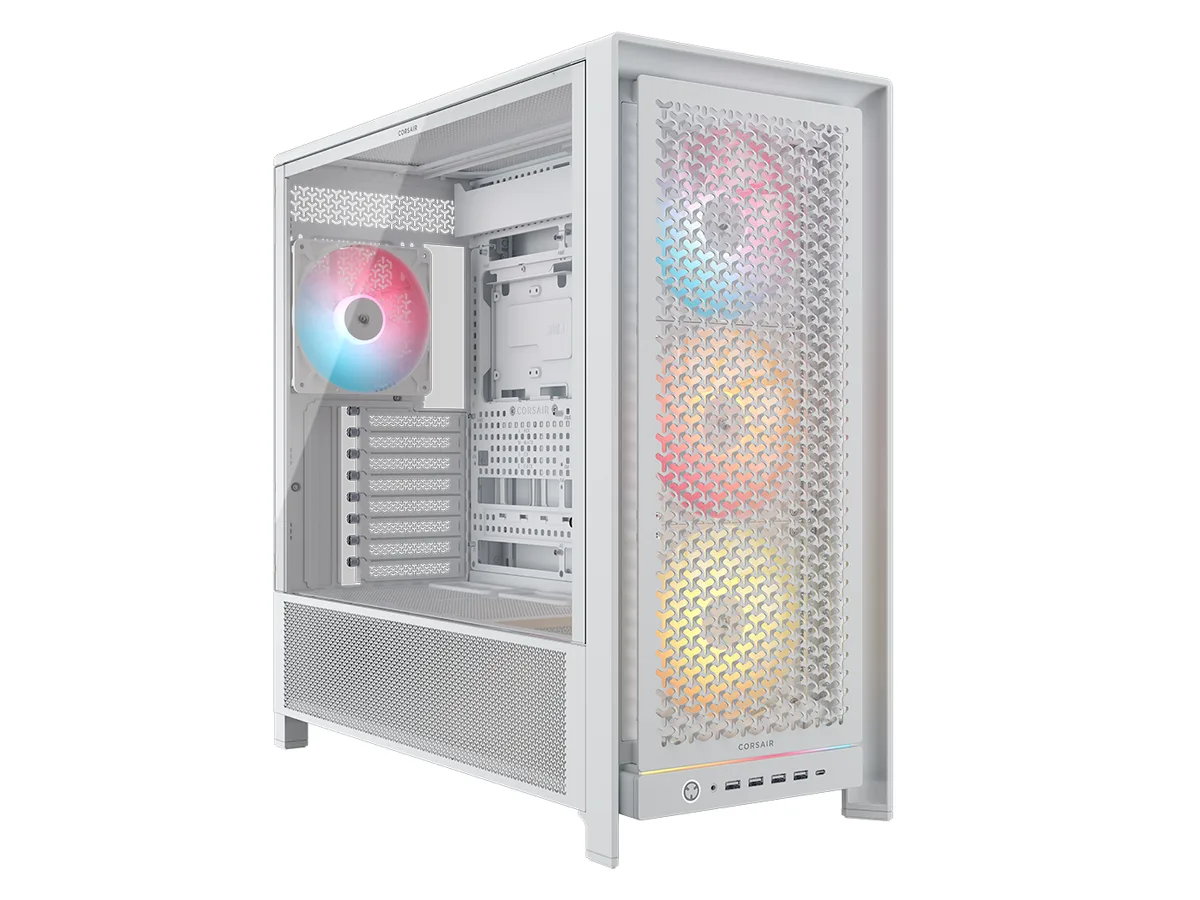 Corsair Corsair FRAME 5000D RS ARGB Mid-Tower PC Case White CC-9011310-WW — product photo