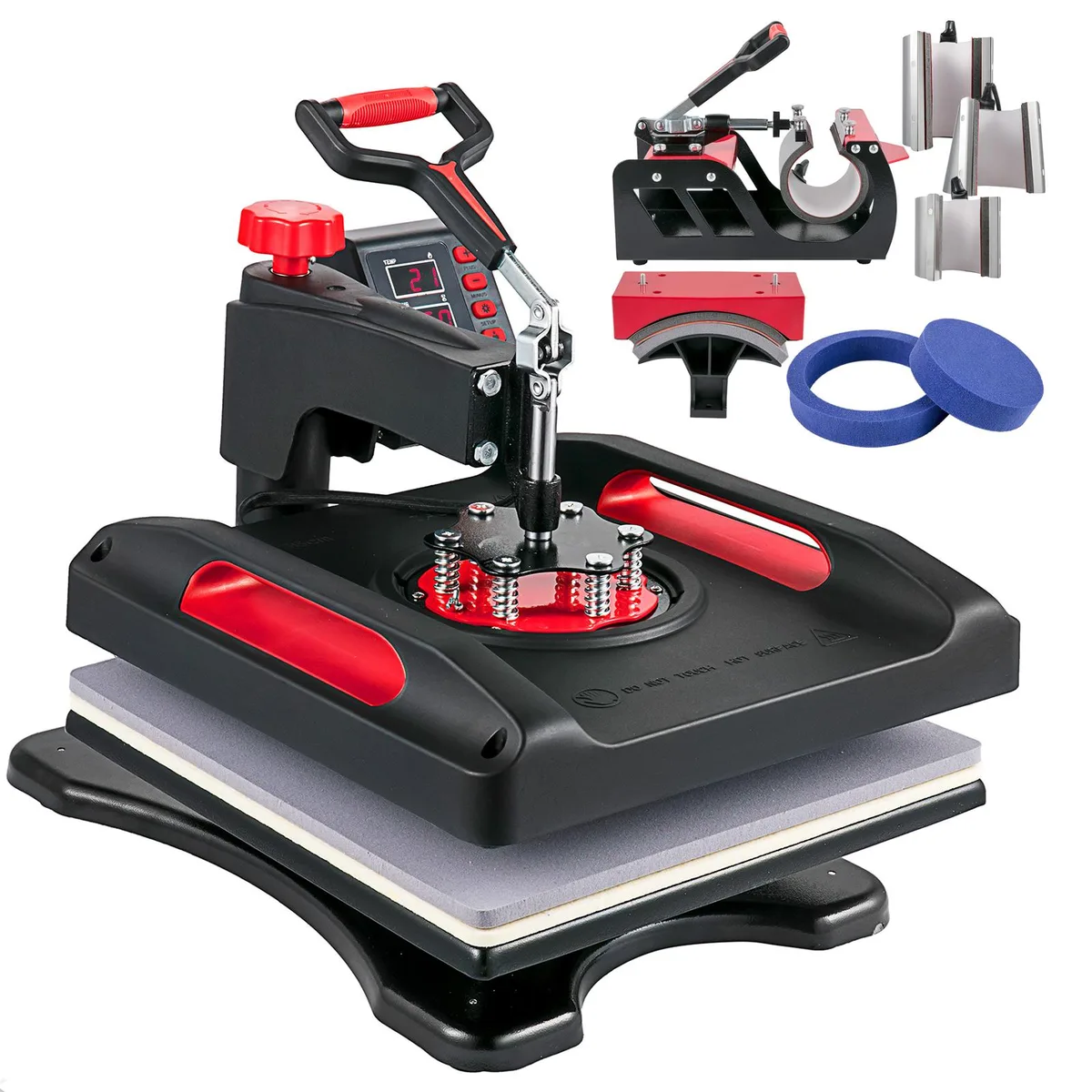 VEVOR VEVOR Heat Press Machine 8 in 1 Combo 15x15 3d printers accessory — Produktfoto