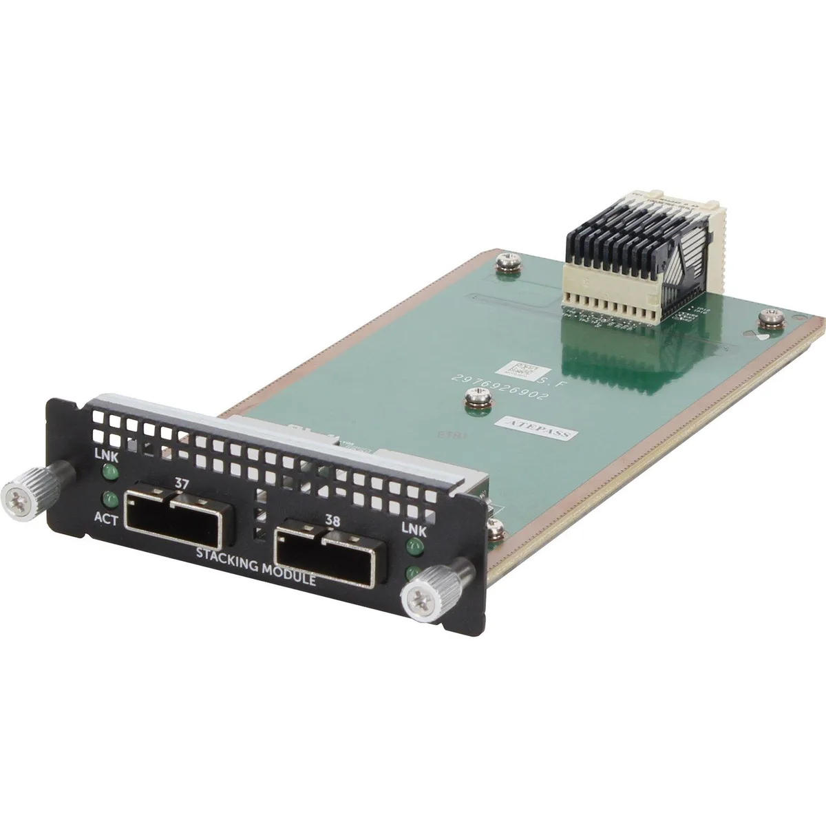 Dell X8NNP stacking module for N3132PX-ON, two stacking ports, rack form factor