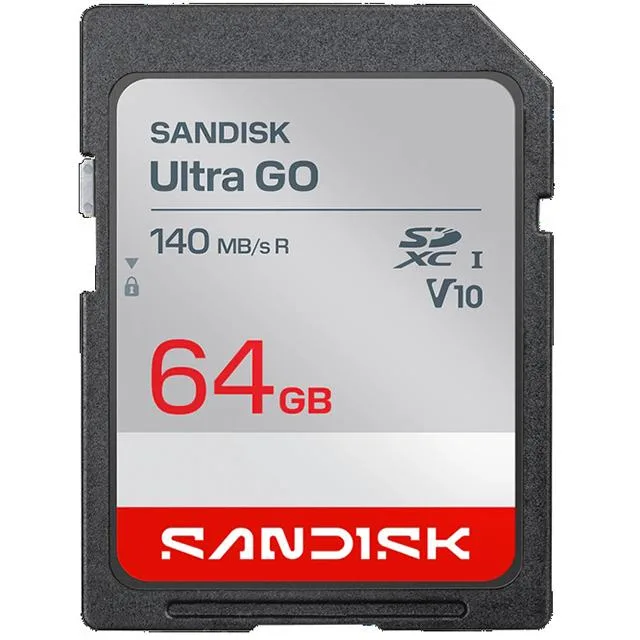 SanDisk SanDisk Ultra GO SDXC 64GB memory card — 제품 사진