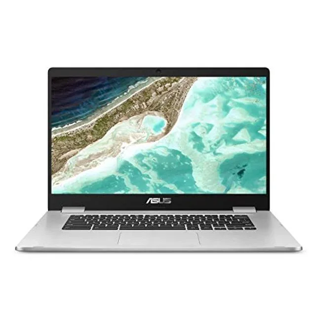 ASUS ASUS Chromebook C523 2-in-1 laptop 15.6" FHD 180° hinge Intel Celeron N3350 4GB LPDDR4 64GB eMMC Silver — toote foto