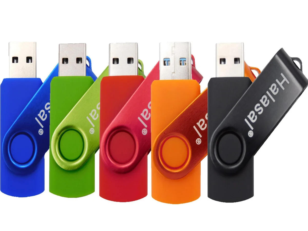 Halasal Halasal 512MB USB 2.0 flash drives 5-pack — produktbild