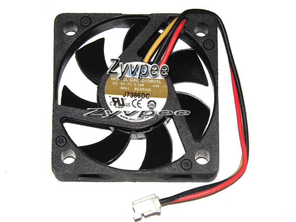 Zyvpee Zyvpee DA04010B05L 40mm 5V 0.14A 3-pin case fan — ภาพสินค้า