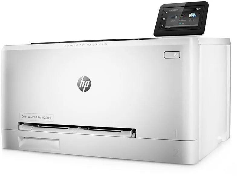 HP HP Color LaserJet Pro M252DW 19 ppm duplex wireless laser printer toner bundle — 商品照片