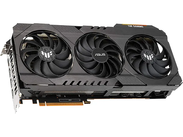 ASUS TUF Gaming Radeon RX 6900 XT graphics card, triple fan cooler, aluminium shroud, metal backplate