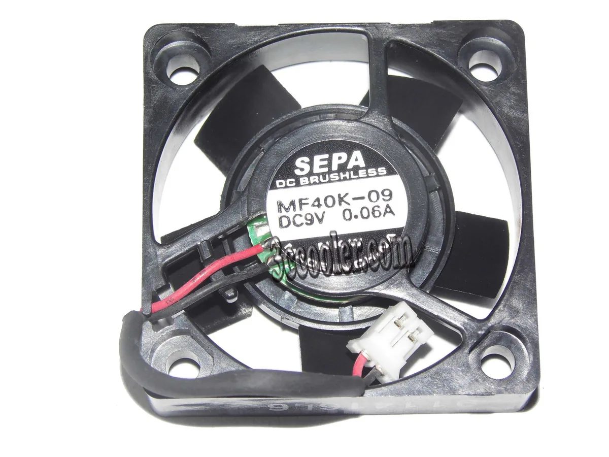 OEM Industries OEM Industries MF40K-09 40mm 9V 0.06A 2 Pin CPU cooler — fotografia produktu
