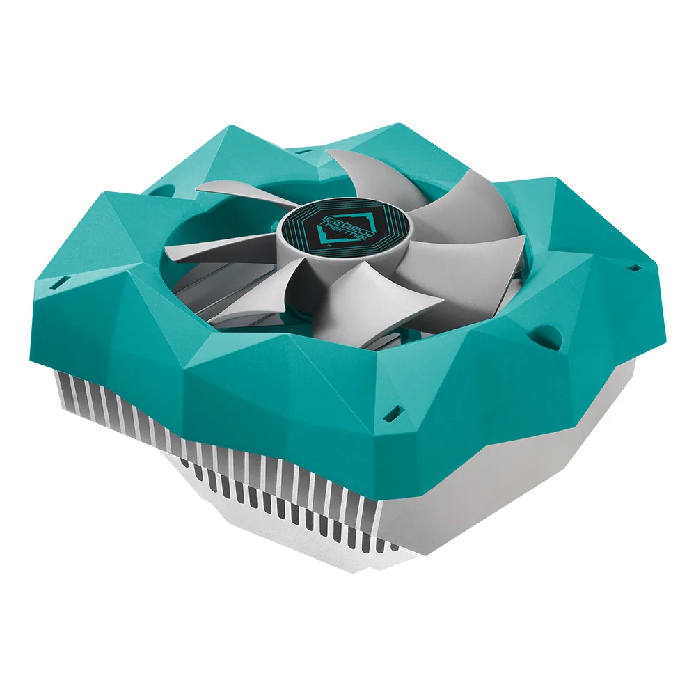 Iceberg Thermal Inc Iceberg Thermal IceFLOE T95 92mm CPU Cooler Teal — product photo