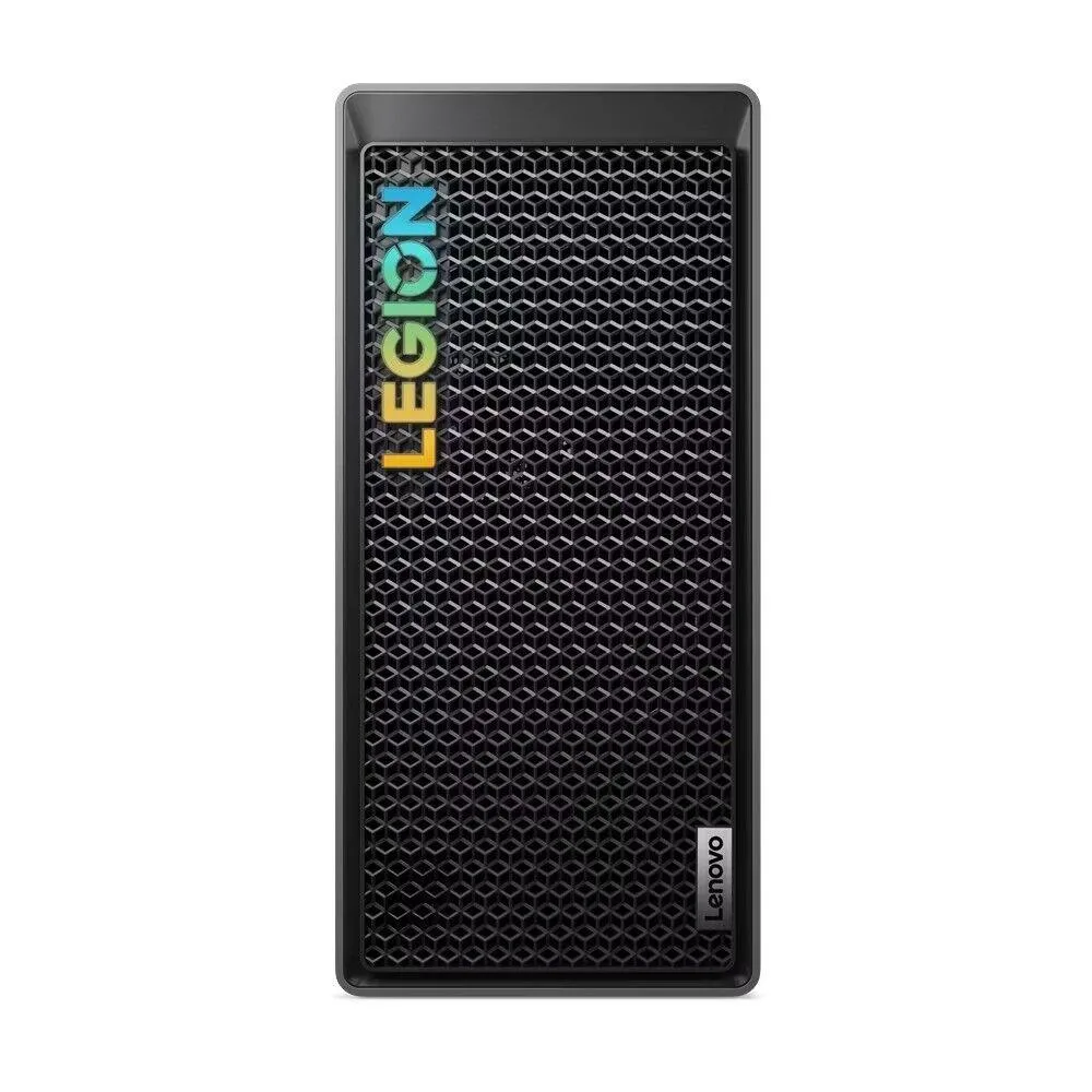 Storm Grey tower desktop with side panel venting