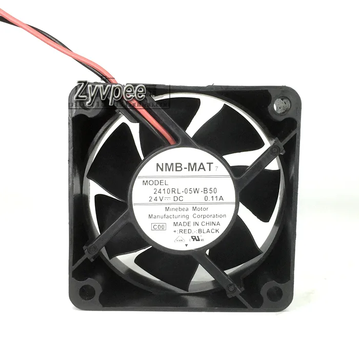 Zyvpee Zyvpee 2410RL-05W-B50 DC24V 0.11A 2-pin 60x25mm case fan — 제품 사진
