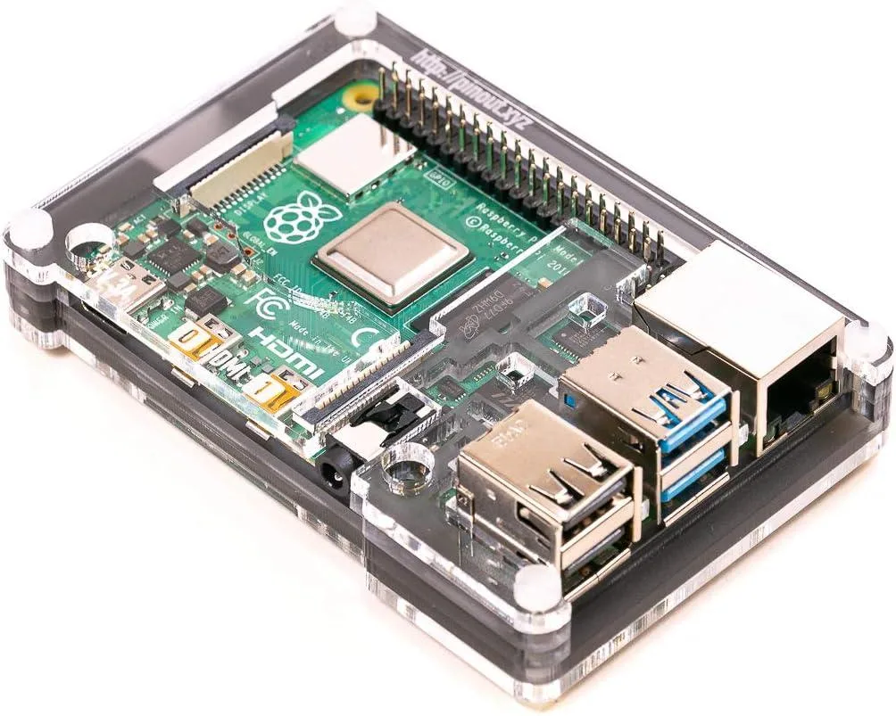 Pimoroni Pimoroni Pibow Coupé 4 Ninja Raspberry Pi 4 case — תמונת המוצר