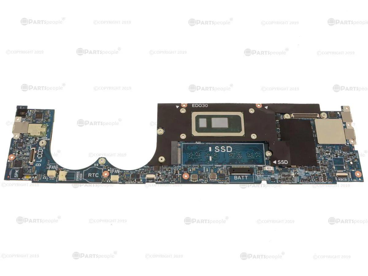 DELL DELL XPS 9380 Intel Motherboard i7-8565U 1.8GHz 16GB 88MRW — product photo