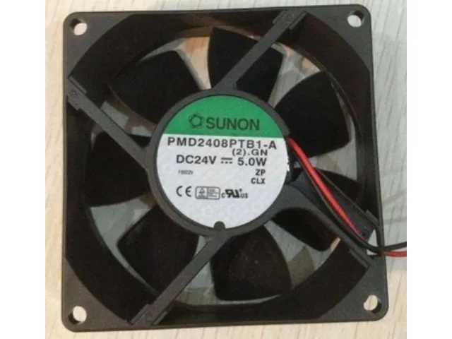 Fans Fans PMD2408PTB1-AForm case fan 24V 80×25mm 4700 RPM 60 CFM 47 dBA — product photo
