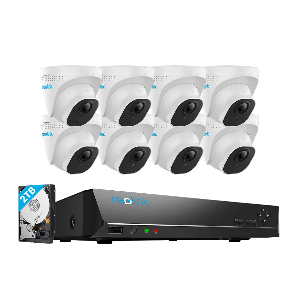 Reolink Reolink RLK8-520D8-A 8CH 5MP PoE Surveillance Security System — product photo