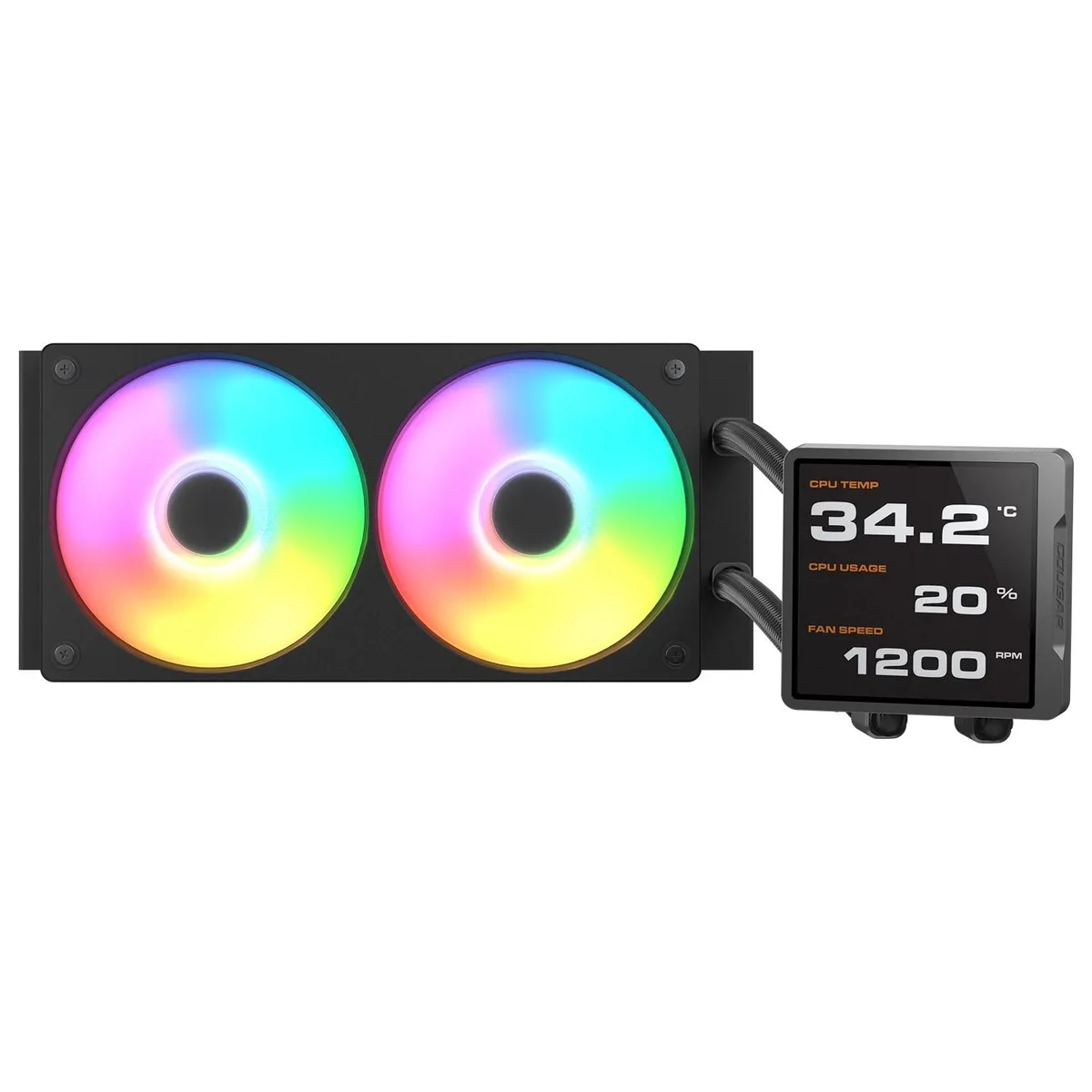 COUGAR COUGAR Poseidon Vistek Pro ARGB 240 liquid cooler — product photo