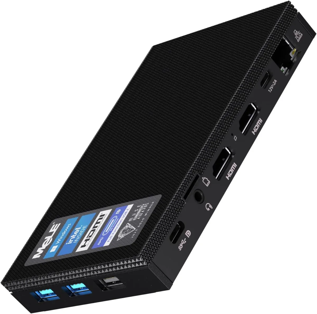 BFKK BFKK Quieter4C Fanless Mini PC N100 16GB 512GB Windows 11 Pro — productfoto