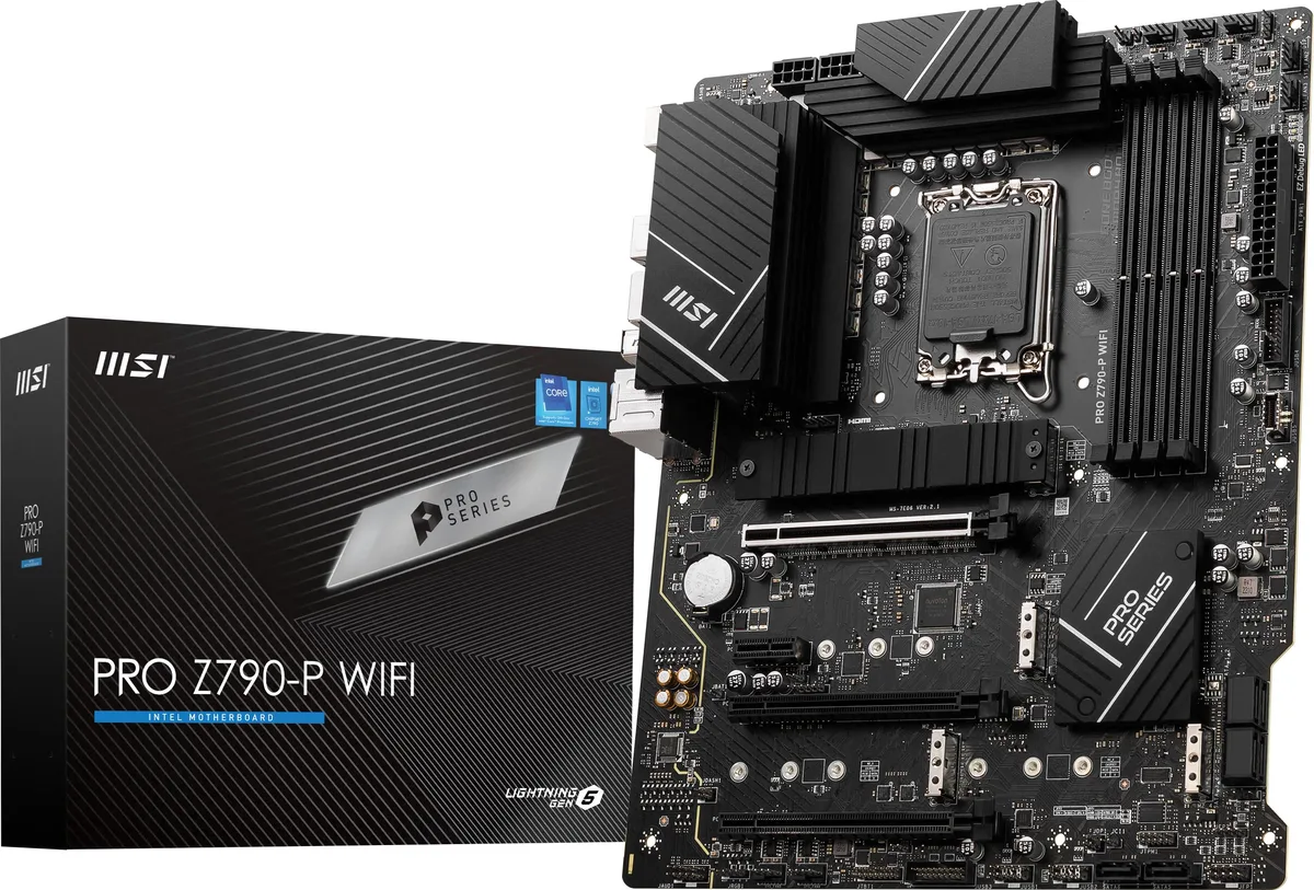 MSI MSI PRO Z790-P WIFI Intel motherboard — product photo