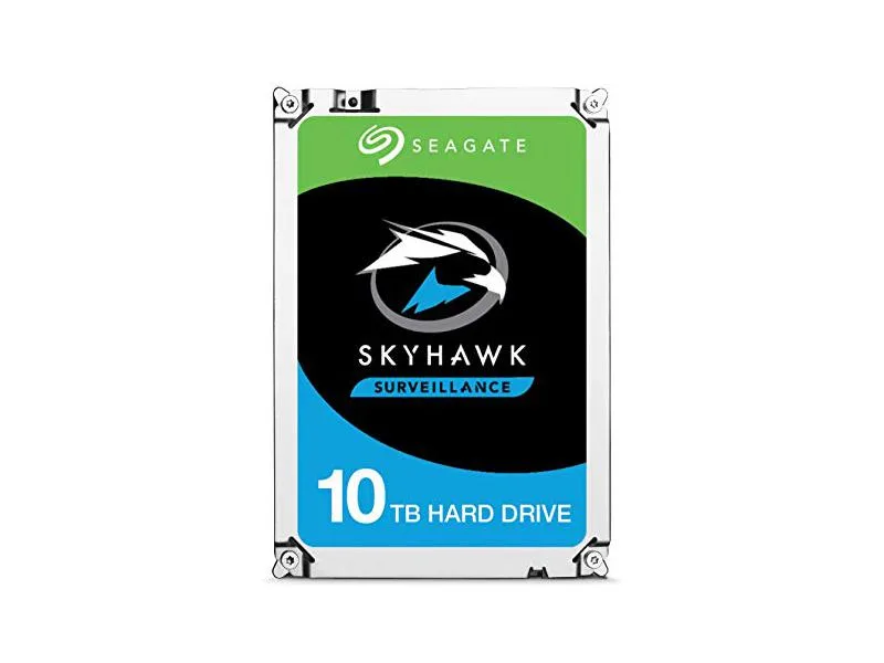 Seagate Seagate SkyHawk AI 10 TB 3.5" 7200 RPM 256 MB SATA 6.0 Gb/s internal hard drive — 商品写真