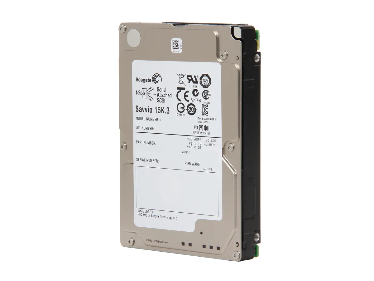 Seagate Seagate Savvio 15K.3 ST9300653SS 300GB 15000 RPM 64MB SAS 2.5" laptop hard drive — foto produk
