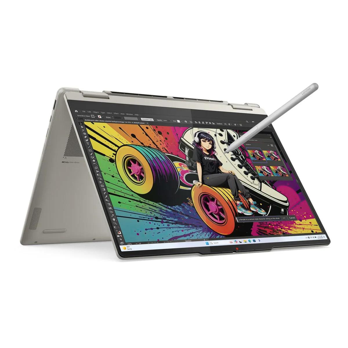 Lenovo Lenovo Yoga 7 2-in-1 Laptop 14" Ryzen AI 5 340 16GB 1TB — produkto nuotrauka