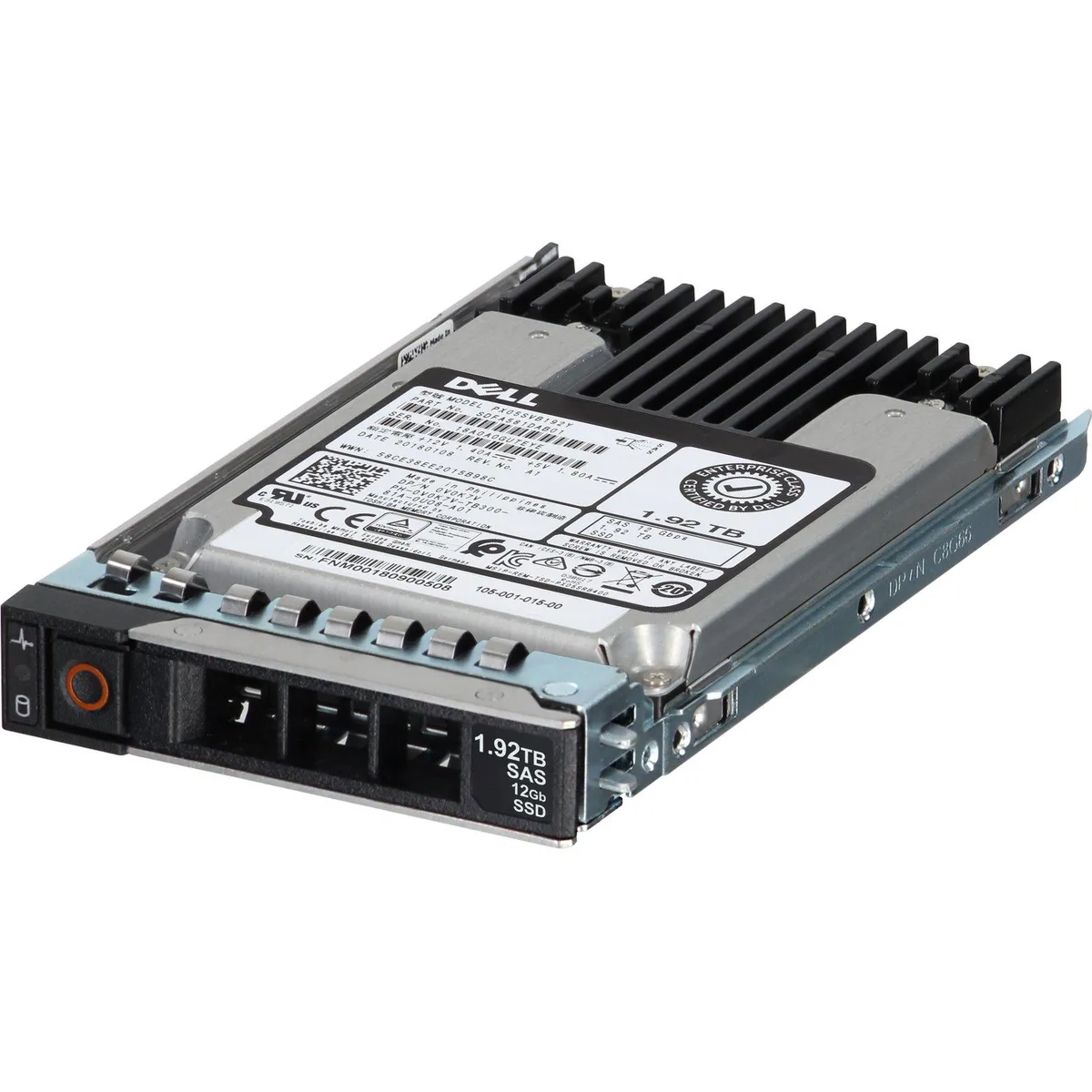 DELL DELL 1.92TB 12Gbps SAS MU MLC 2.5 SSD PX05SVB192Y CPO — foto del prodotto