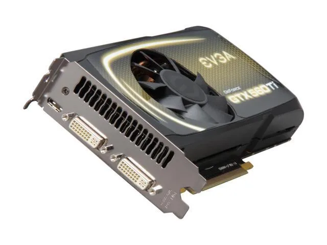 EVGA EVGA GeForce GTX 560 Ti 2GB GDDR5 02G-P3-1568-KR graphics card — Produktfoto