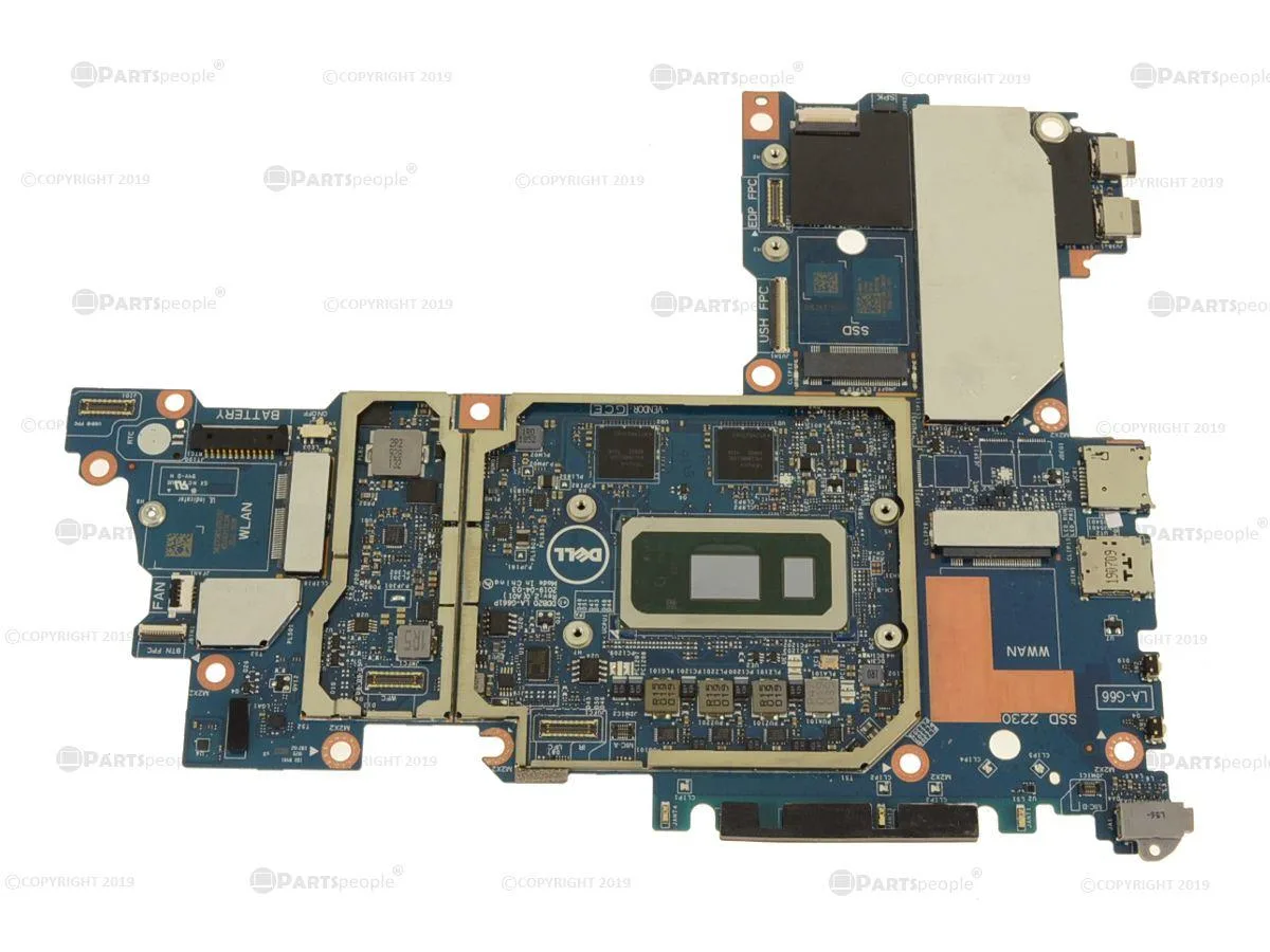DELL DELL Latitude 7200 2-in-1 Motherboard i7-8665U 1.9GHz 16GB 692DM — product photo