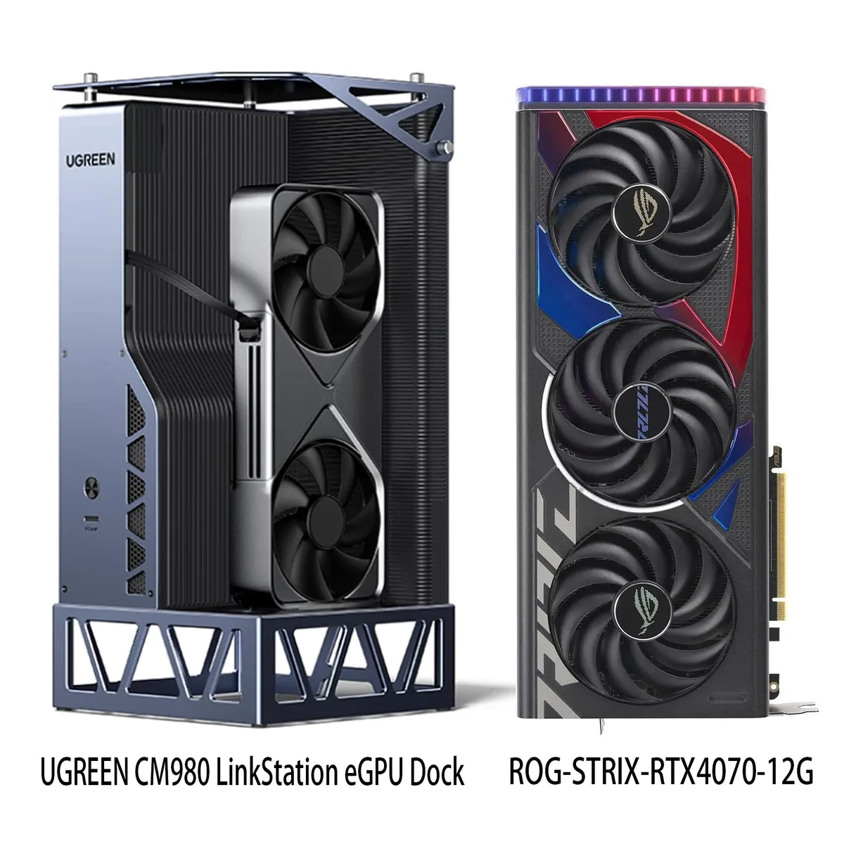 ASUS ASUS ROG Strix GeForce RTX 4070 12GB GDDR6X graphics card — toote foto